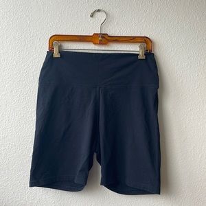 Aerie Cotton Bike Short (Black)